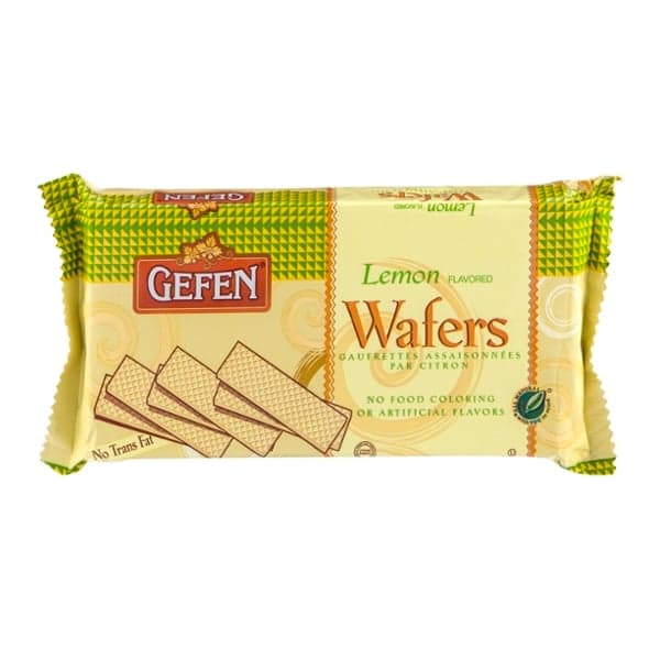 Gefen Lemon Flavored Wafers