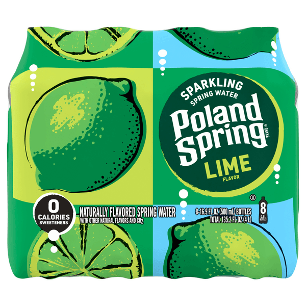 Poland Spring Sparkling Lime