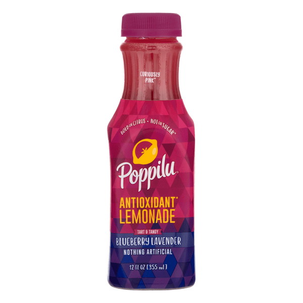 Poppilu Antioxidant Tart & Tangy Lemonade Blueberry Lavender