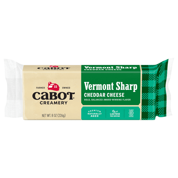 Cabot Creamery Bar Sharp Cheddar Cheese