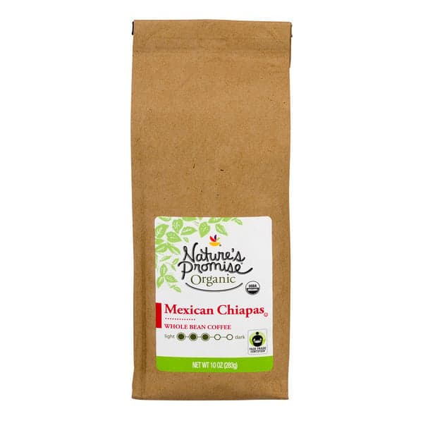 Nature'S Promise Organic Coffee Mexican Chiapas (Whole Bean