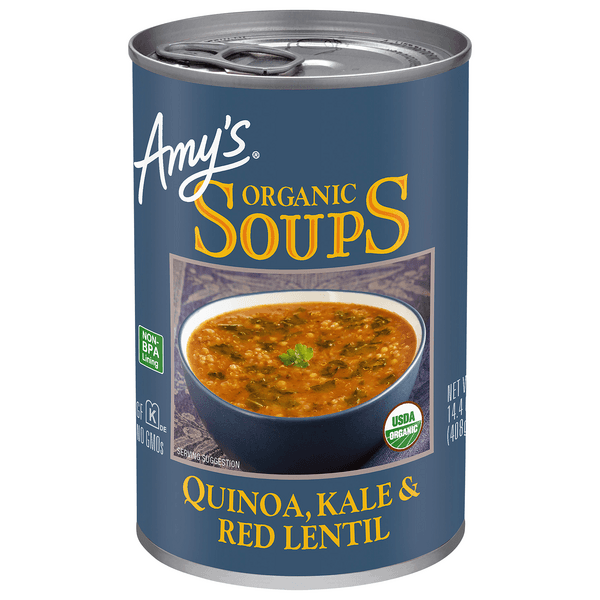 Is it Gelatin Free? Amy's Quinoa, Kale & Red Lentil Soup