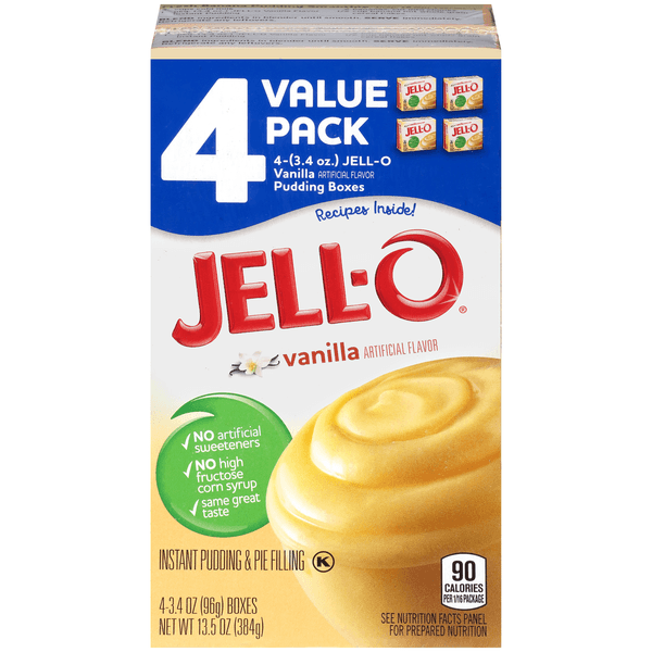 Jell-O Instant Pudding & Pie Filling Vanilla Value