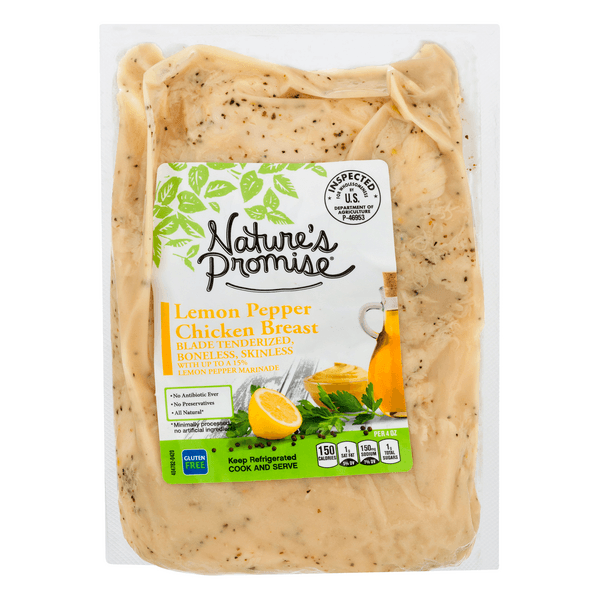 Nature'S Promise Marinated Chicken Breast Lemon Pepper