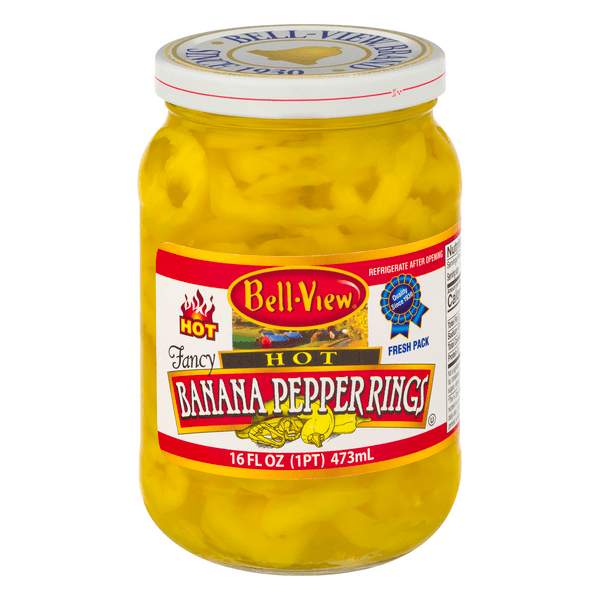 Bell-View Banana Pepper Rings Hot