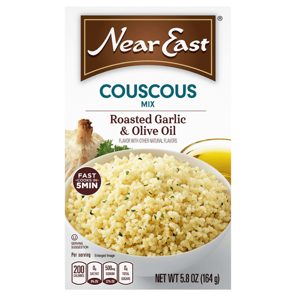 Near East Couscous Mix - Roasted Garlic And Olive Oil