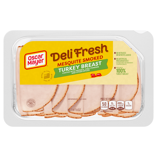 Oscar Mayer Deli Fresh Mesquite Smoked Turkey Breast