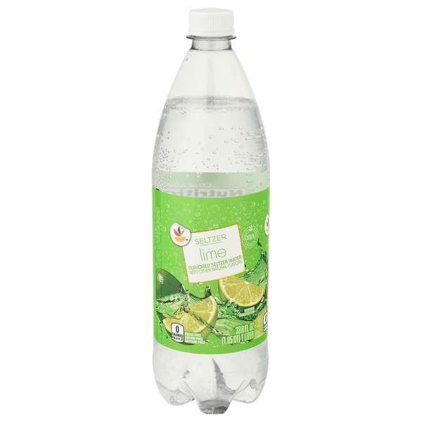 Stop & Shop Lime Seltzer Water