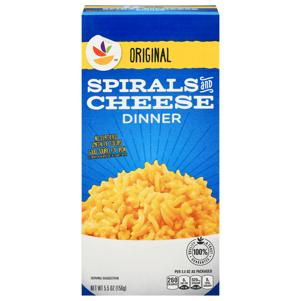 Stop & Shop Spirals & Cheese Dinner