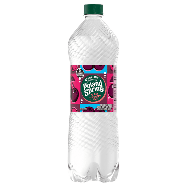 Poland Spring Sparkling Water Black Cherry