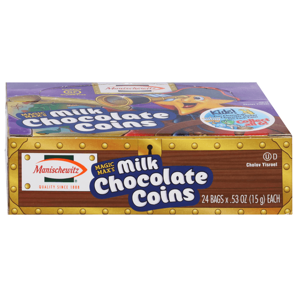 Manischewitz Magic Max'S Milk Chocolate Coins