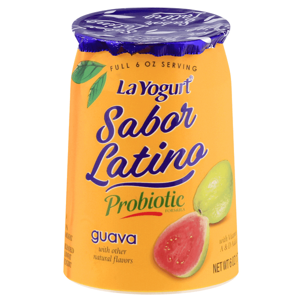 La Yogurt Sabor Latino Low Fat Probiotic Guava Yogurt