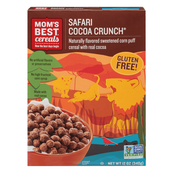 Mom'S Best Cereals Safari Cocoa Crunch Gluten Free