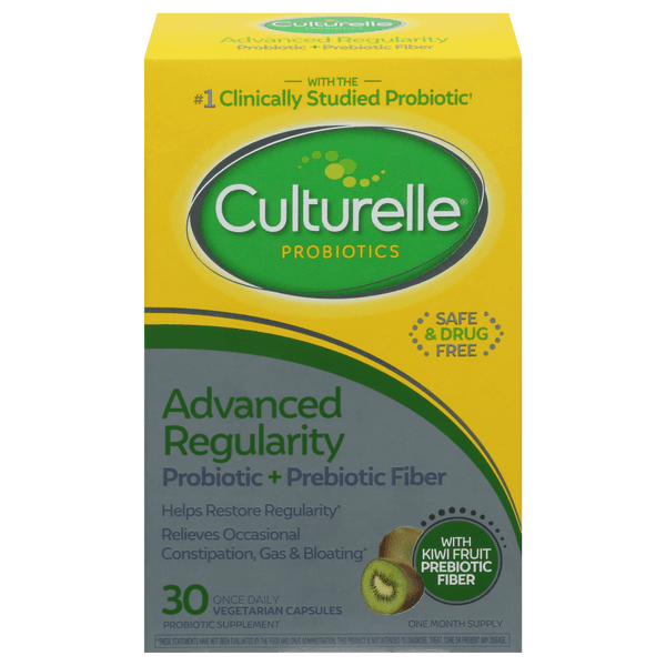 Culturelle Probiotics Advanced Regularity Fiber Capsule