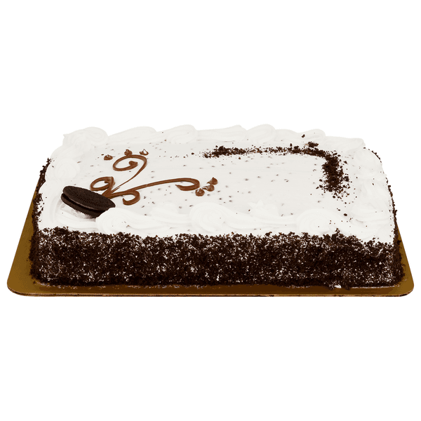 Stop & Shop Bakery Cookies & Cream Cake 1/4 Sheet