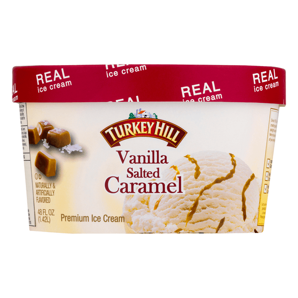 Turkey Hill Premium Ice Cream Vanilla Salted Caramel