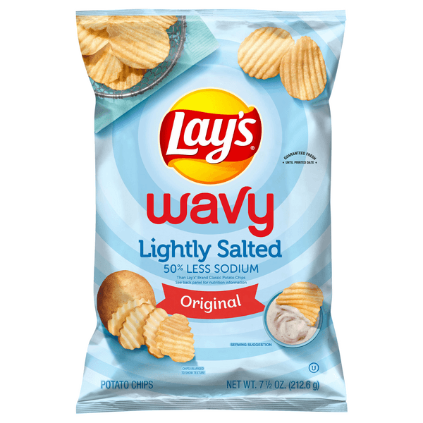 Is it Mustard Free? Lays Potato Chips Wavy Lightly Salted