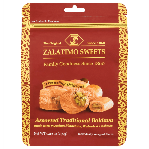 Zalatimo Sweets Traditional Assorted Baklava