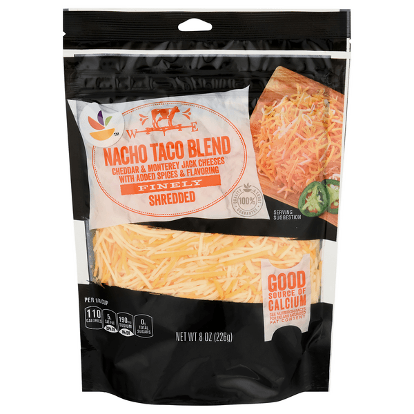 Stop & Shop Nacho Taco Blend Finely Shredded Cheese