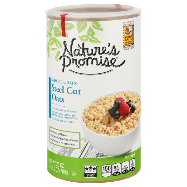 Nature'S Promise Quick Cook Oats Steel Cut