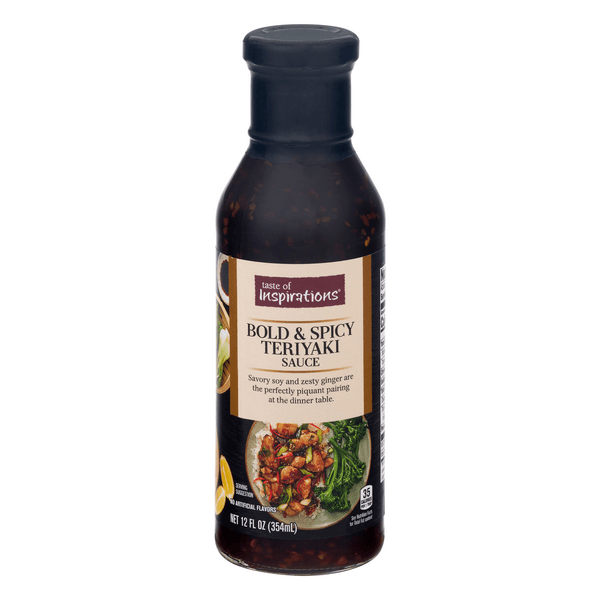 Taste Of Inpirations Teriyaki Sauce Bold & Spicy