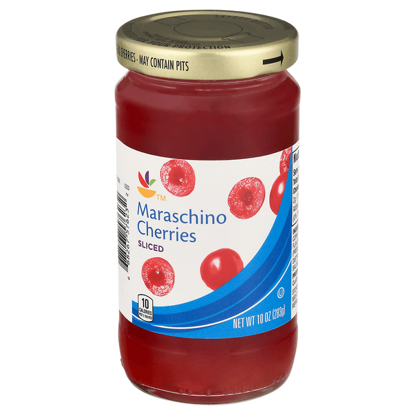 Our Brand Maraschino Cherries Sliced