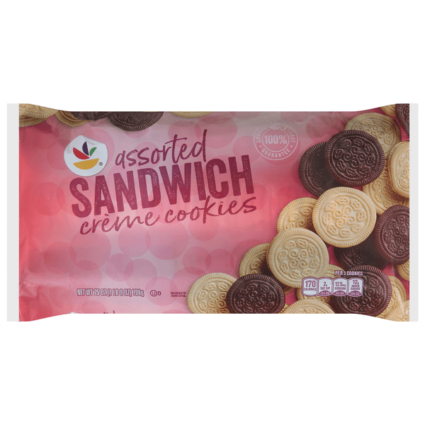 Stop & Shop Sandwich Cookies Assorted Creme