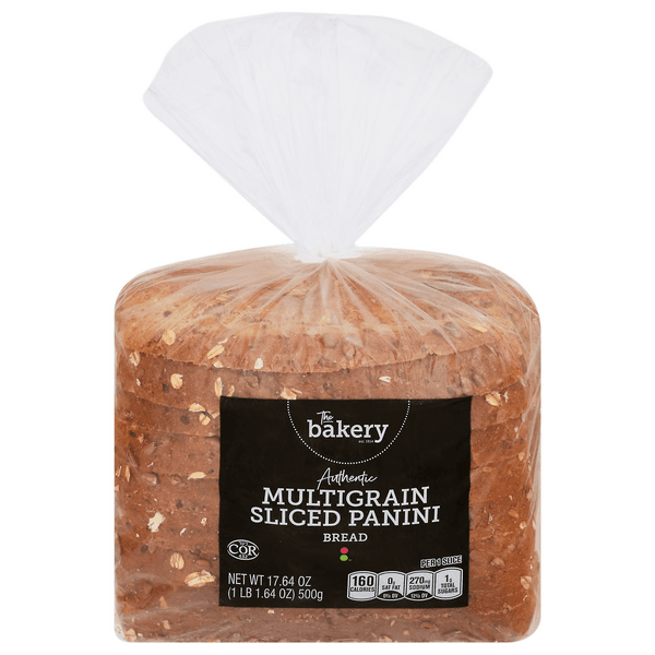 Stop & Shop The Bakery Authentic Multigrain Panini Bread Sliced