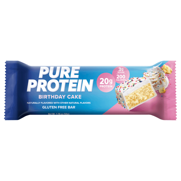 Pure Protein Bar Birthday Cake Gluten Free