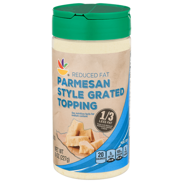 Stop & Shop Parmesan Style Topping Reduced Fat Grated