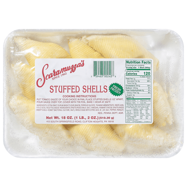 Scaramuzza'S Stuffed Pasta Shells