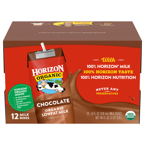 Horizon Organic 1% Lowfat Uht Chocolate Milk