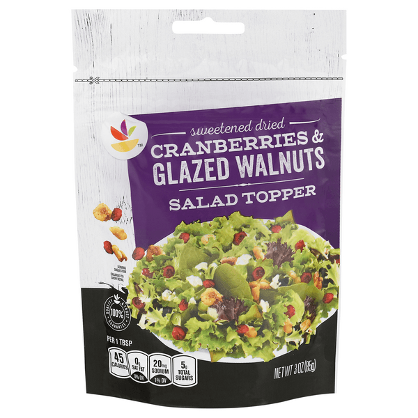 Stop & Shop Salad Topper Cranberries & Glazed Walnuts