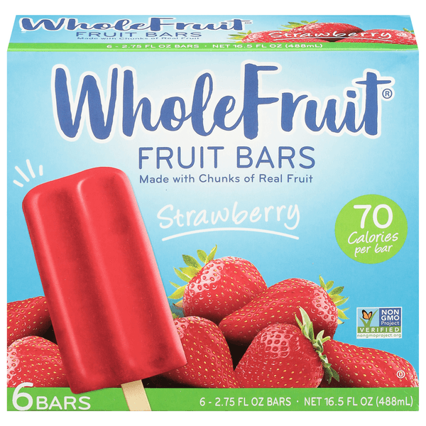  Fruit Bars Strawberry 2.75Floz Bars