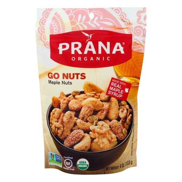 Prana Organic Go Nuts Maple Gluten Free