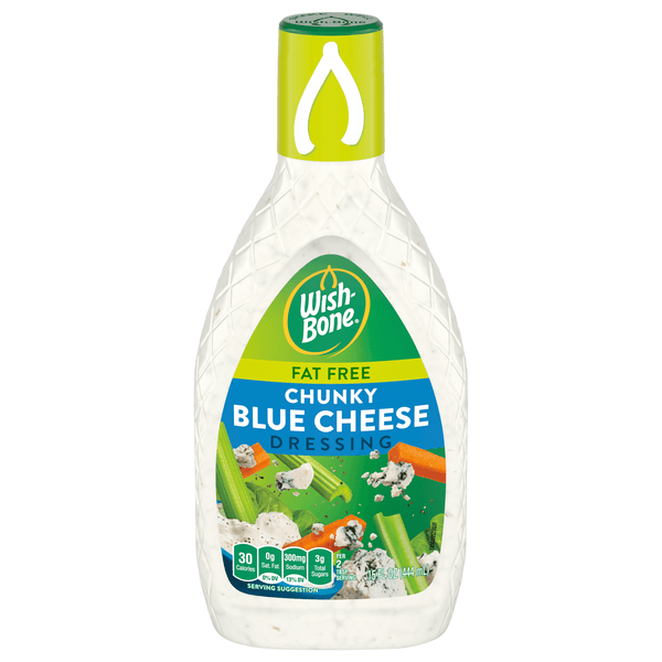 Wish-Bone Chunky Blue Cheese Salad Dressing Fat Free