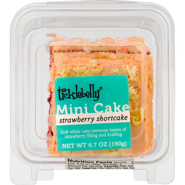 Ticklebelly Mini Cake Strawberry Shortcake