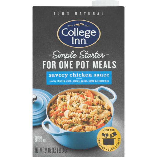 College Inn Simple Starter For One Pot Meals Savory Chicken Sauce