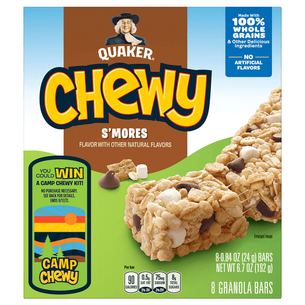 Is it Corn Free? Quaker Chewy Granola Bars Smores
