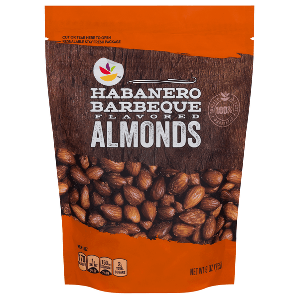 Stop & Shop Almonds Habanero Barbeque Flavored