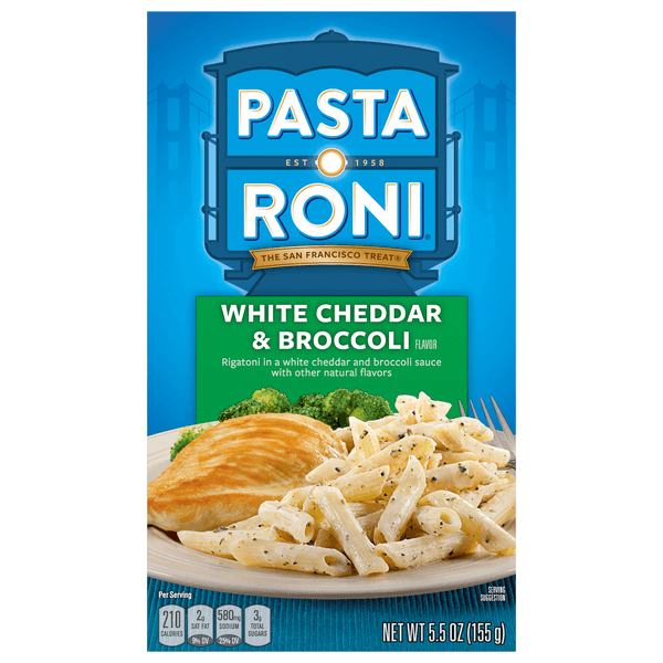 Pasta Roni Rigatoni White Cheddar & Broccoli
