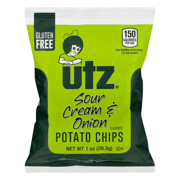 Utz Potato Chips Sour Cream & Onion