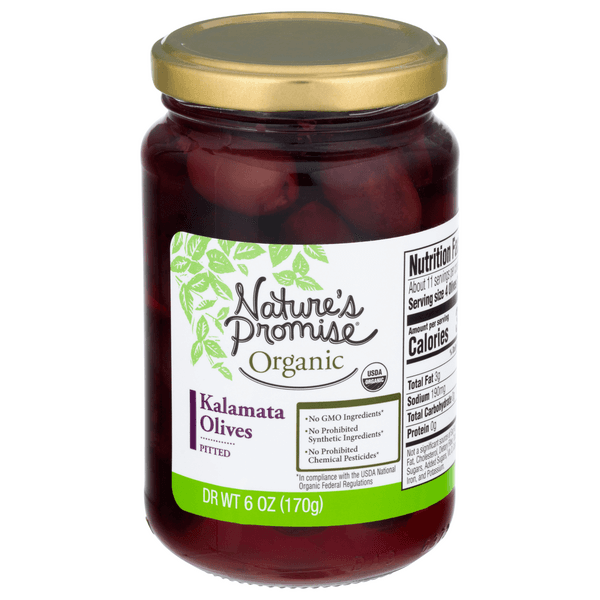 Nature'S Promise Organic Kalamata Olives Pitted