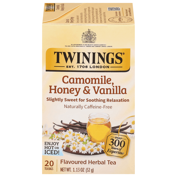 Twinings Of London Herbal Tea Caffeine Free Camomile Honey & Vanilla