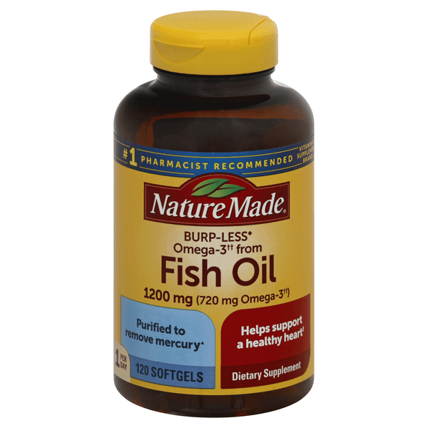 Nature Made Fish Oil Dietary Supplement Softgels
