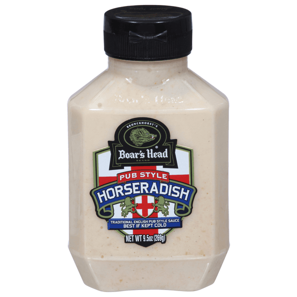 Boars Head Horseradish Sauce Pub Sauce Squeezable