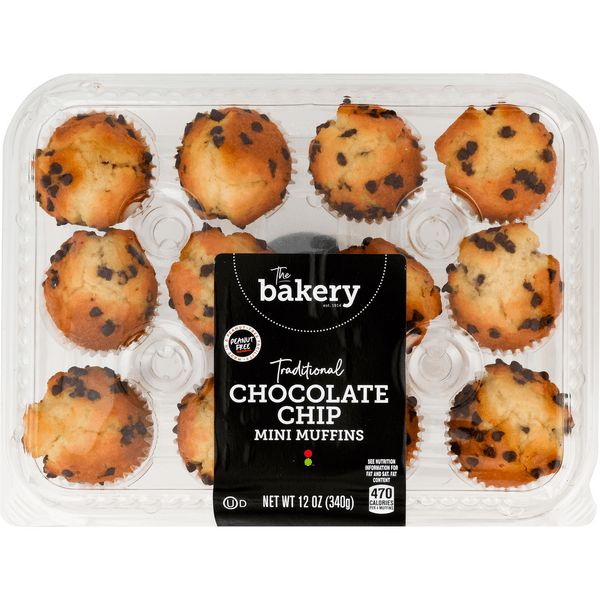 Stop & Shop The Bakery Traditional Chocolate Chip Mini Muffins