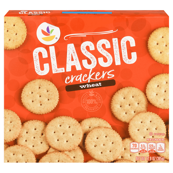 Stop & Shop Crackers Whole Wheat