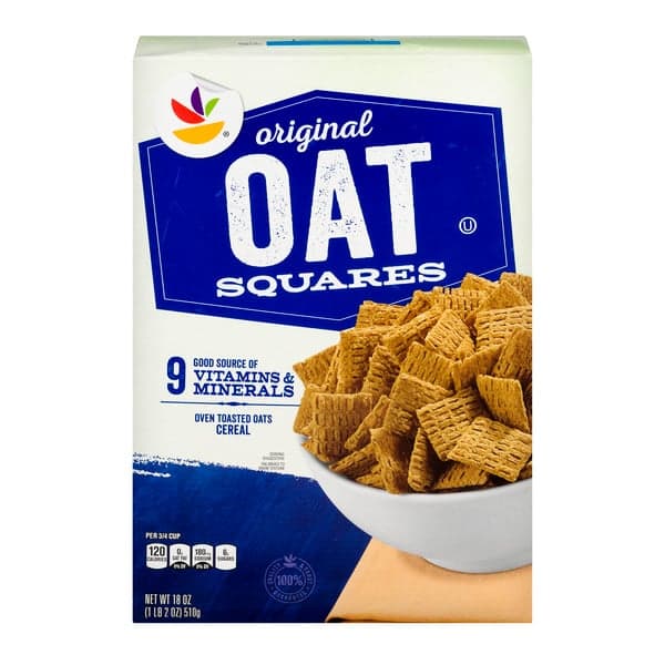 Our Brand Oat Squares Cereal Original
