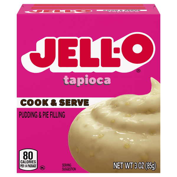 Jell-O Cook & Serve Tapioca Fat Free Pudding & Pie Filling Mix